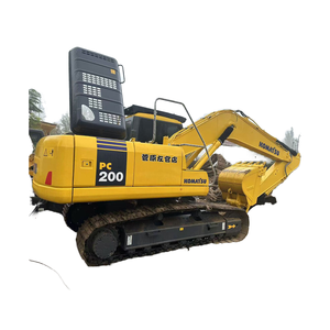รถขุดตีนตะขาบ Komatsu PC200 มือสอง สภาพดี ใช้งานได้เสถียร ประสิทธิภาพพรีเมียม เหมาะสำหรับงานดิน - Product Image 1