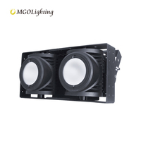 Projecteur LED professionnel d'extérieur 2x200W blanc chaud/blanc froid étanche pour éclairage de scène DMX en studio et théâtre