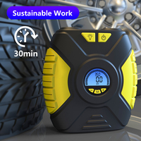Amazon Hot Sale Mini Air Compressor Tire Inflator 12v Car Tire Inflators Pump Portable Fast Automatic Tyre Inflator