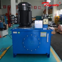 Échangeur de chaleur de type tubulaire refroidi par eau, station hydraulique industrielle pour système de lubrification, unité de puissance hydraulique