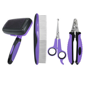 Peigne à picots en plastique Histotree <span class=keywords><strong>pour</strong></span> animaux de compagnie, toilettage chiens et chats, coupe-poils et coupe-ongles - Product Image 6