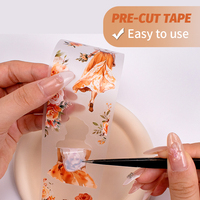 Fabricant de rouleaux d'autocollants décoratifs pour scrapbooking, ruban adhésif transparent en PET