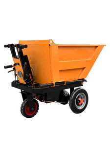 Carretilla de Carga de Acero de Dos Ruedas de Alta Resistencia, Carro Plataforma Industrial con Recubrimiento en Polvo Rojo, Construcción Duradera - Product Image 5