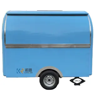 Food Truck Coffee Hot Dog Ice Food Trailers Purchase Fully Equipped Cart Electric Mobile Food Trucks With Full Kitchen