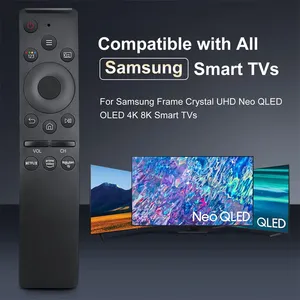 Telecomando Universale Compatibile con Smart TV Samsung LCD LED UHD QLED 4K HDR con Pulsanti <span class=keywords><strong>Netflix</strong></span> <span class=keywords><strong>e</strong></span> <span class=keywords><strong>Prime</strong></span> <span class=keywords><strong>Video</strong></span> Rakuten TV - Product Image 4