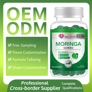 Gummies à l'extrait de Moringa naturel, riches en nutriments végétaux, complémentant la nutrition du corps, <span class=keywords><strong>anti</strong></span>-fatigue, fibres alimentaires - Product Image 3