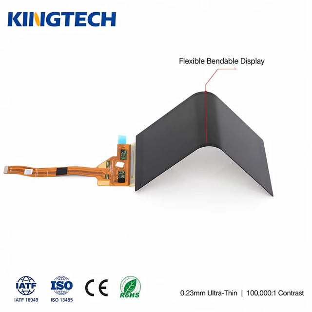 Kingtech 6.67inch Flexible AMOLED Display 1080x2400 MIPI 800nit HB-MI Medical Handheld Industrial PDA LCD Module Display