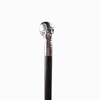 Fournitures pour fête d'Halloween, accessoire d'Halloween, canne squelette, cobra, canne, sceptre du roi