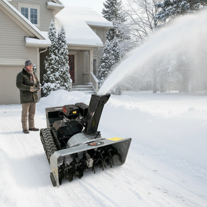 Souffleuse à neige télécommandée EPA HD sur chenilles, moteur essence, robot de déneigement automatique tout-terrain, capacité 360 kg, professionnelle - Product Image 1