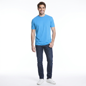Camisetas de Hombre de Alta Calidad, 100% Algodón, Corte Regular, Peso Pesado, Tallas Grandes, Personalizables con Impresión Frontal, Transpirables - Product Image 1