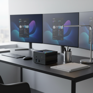 Mini PC Ryzen 9 con Wifi Opcional de 2.4GHz/5.0GHz, 512 GB de Almacenamiento, 32 GB de RAM, Mini PC para Juegos Ryzen, Mini-PC Ryzen 9 - Product Image 1