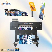 70cm Sublimatieprinter Digitale Inkjet Textielprintmachine voor Polyester Stof T-shirt Vlag Hittetransferdruk