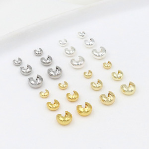 Crescent Clasp Half Moon C-Clasp Bracelet Positioning <b>Bead</b> Finishing Clasp DIY Craft Material Gold <b>Silver</b> Plated Copper - Product Image 4