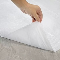 Toile de protection blanche autocollante pour peintre, pour la protection des surfaces et des sols