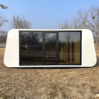 Maisonnette Modulaire Écologique Portable en Panneaux Sandwich Traditionnels et Maison Extensible