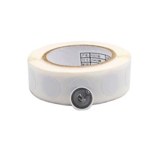 Personalizado 21*11mm programable Nfc213 etiqueta RFID tamaño pequeño incrustaciones húmedas NFC pegatina etiqueta blanca - Product Image 6