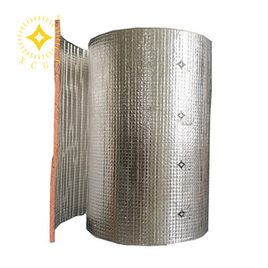 Nhà Máy Giá độ bền kéo cao lá nhôm 97% phản quang tráng XPE EPE vật liệu cách nhiệt cuộn không khí lỗ tường mái - Product Image 6