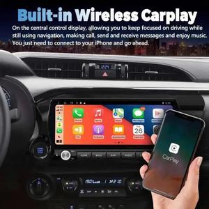 Radio para Auto con Pantalla AM QLED Android de 12.3 Pulgadas para Toyota Hilux 2015-2025, Unidad Principal GPS con Multimedia y Estéreo - Product Image 6