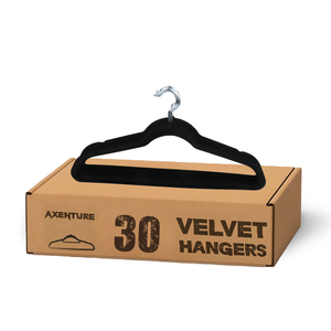 Wholesale black coat hangers, non-slip plastic coat hangers, customized velvet coat hangers