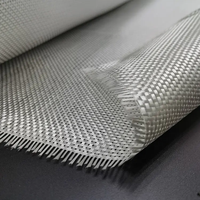 Tissu en fibre de verre tissé uni-directionnel bi-directionnel 45 FRP de haute qualité, imperméable, enduit de PTFE, pour renforcement par soudage