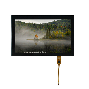 หน้าจอ LCD TFT ขนาด 10.1 นิ้ว ความละเอียด 1024*600 แบบ LVDS 40 พิน RGB ลายเส้นแนวตั้ง พร้อมแผงสัมผัสแบบ Capacitive - Product Image 1
