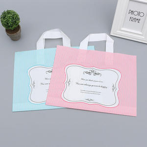 Customised Plastic Hand Bags for Clothing Jewellery & <b>Shoes</b> Gift Gift Plastic Bag <b>PE</b> Packaging Clothes Shopping Bags - Product Image 2