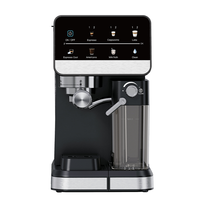 Cafetera Espresso Anbolife de 20 Bares con Tanque de Leche, Control de Temperatura NTC, Preparación Silenciosa y Compacta, OEM ODM