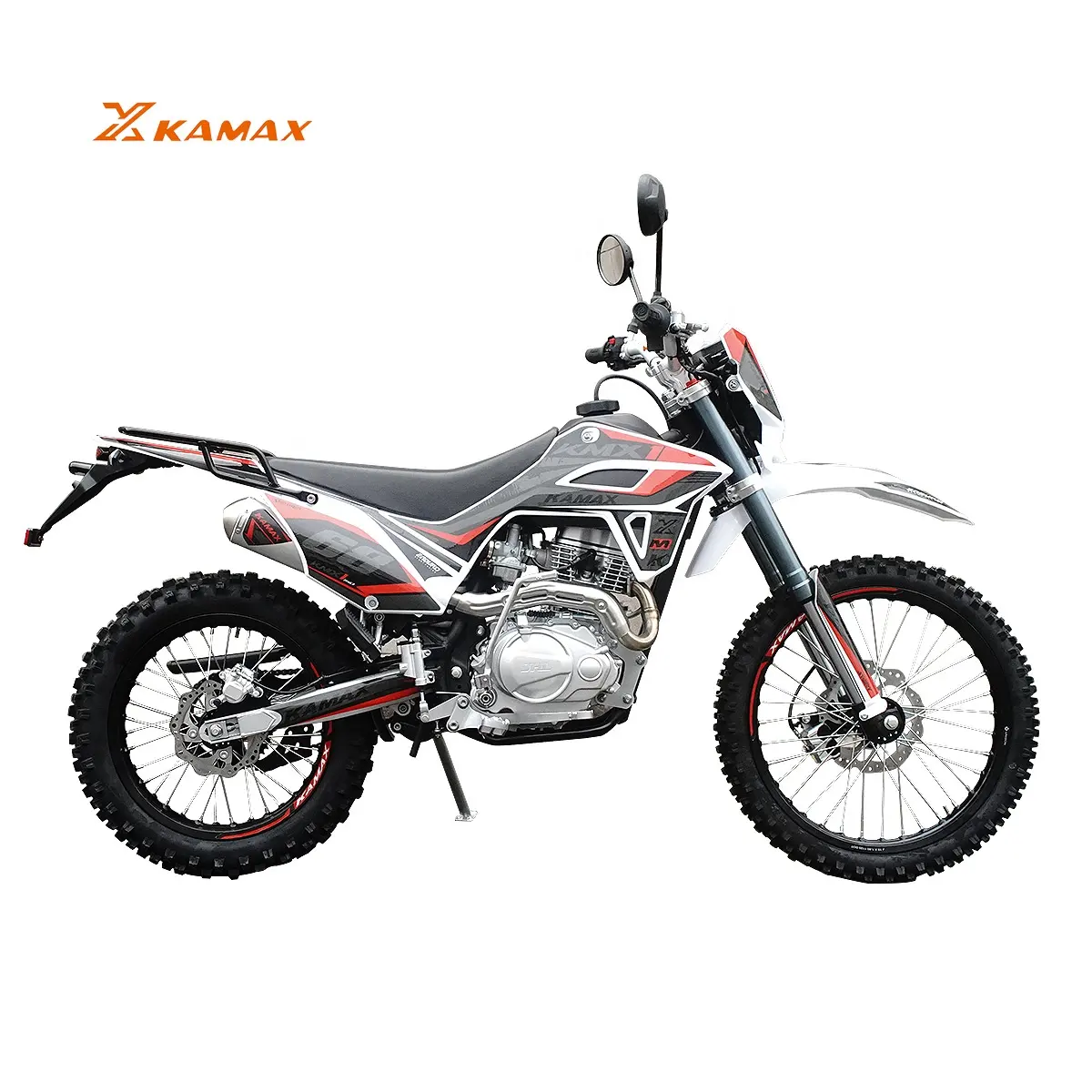 KAMAX Hàng Mới Về 2022 KMX-1 Xe Mô Tô Địa Hình 4 Bóng Đèn LED Đua Xe Mô Tô Địa Hình 150cc Enduro Kích Thước Med