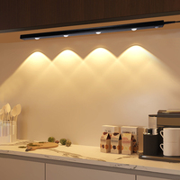 Le capteur de mouvement sous la cuisine de Cabinet allume rechargeable d'intérieur, à piles