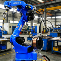 Robot de soudage à arc programmable CNC à six axes, équipement de soudage robotisé industriel