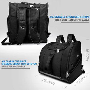 Sac de voyage imperméable 50L pour ski et snowboard, sac <span class=keywords><strong>fourre</strong></span>-tout personnalisé pour bottes et équipement, organisateur robuste pour équipement de plein air - Product Image 3