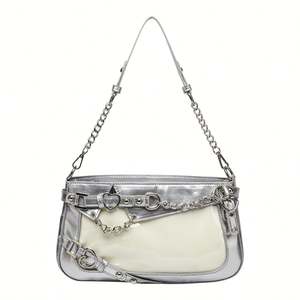 กระเป๋าสไตล์ญี่ปุ่นพร้อมซิปปิดหูจับสองข้างลายดอกซากุระ - Product Image 5