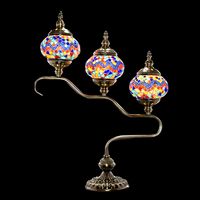 3 pièces abat-jour Vintage turc fait à la main lampe de Table marocaine pour chambre à coucher salon Restaurant