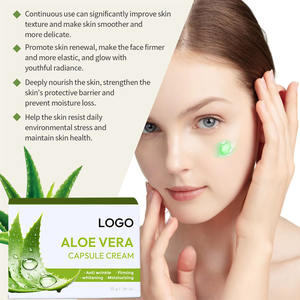 Crème en capsule hydratante à la vitamine C, E et à l'aloe vera, crème pour le visage au saumon PDRN, marque privée - Product Image 4