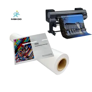 Rolo de papel fotográfico brilhante RC Microporous para Canon Plotter Aquoso 260g