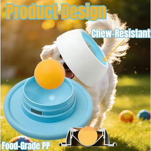 Nouveau Bol Anti-Anxiété 2026 avec Balle Rotative Personnalisable – Bol à Lécher Durable pour Chien – Jouet à Lécher pour Chien - Product Image 4