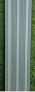 Panneaux muraux en PVC cannelé couleur pastel, imperméables, pour usage domestique, décoration intérieure, épaisseur 10 mm, largeur 300 mm, 10 pieds (3048 mm) - Product Image 2