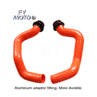 Kit de manguera de inducción de aire frío naranja para BMW M8 M5 F90 F91 F92 F93 18-22 6ply 7MM de espesor