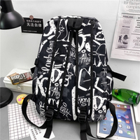 Sac à dos scolaire personnalisé d'usine, élégant et de haute qualité, imperméable, pour livres, ordinateur portable, avec motif, pour l'école primaire