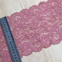 Zèle haute qualité élastique dentelle ruban d'habillage à la main Nylon Spandex pour vêtement couture artisanat Lingerie décoration accessoires