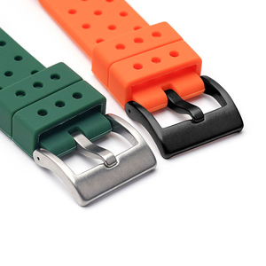 Bracelets de montre colorés en <span class=keywords><strong>silicone</strong></span>, <span class=keywords><strong>bracelet</strong></span> de montre 20 mm 22 mm, <span class=keywords><strong>bracelet</strong></span> de montre en caoutchouc à libération rapide pour montre <span class=keywords><strong>Seiko</strong></span> - Product Image 5