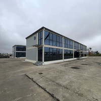 Serre modulaire respirante, Bureaux mobiles intégrés en conteneurs, Maisons conteneurs portables, Centre commercial industriel, Sous-sol