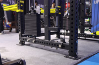Nuevos productos Smith Machine Cable Crossover Multi Power Rack Marco de doble estabilidad Estante de entrenamiento impermeable