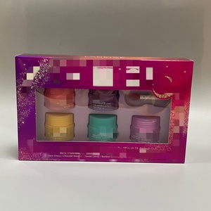 <span class=keywords><strong>Crema</strong></span> <span class=keywords><strong>Labbra</strong></span> Minerale al Gusto di Frutta in 4 Pezzi, Impermeabile, con Formula Naturale Organica Idratante, Certificata CE - Product Image 1