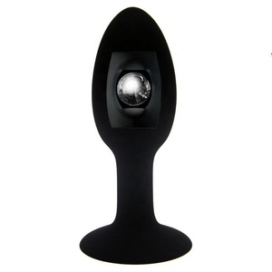 Consolador de sexo de silicona, juguete vibrador, extensor <span class=keywords><strong>anal</strong></span>, tapón <span class=keywords><strong>anal</strong></span> con bola en el interior - Product Image 5