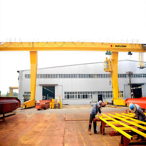 Grúa Pórtico Monoviga Tipo L de 5 Toneladas, 10 Toneladas y 40 Toneladas con Carro Móvil y Polipasto - Product Image 1