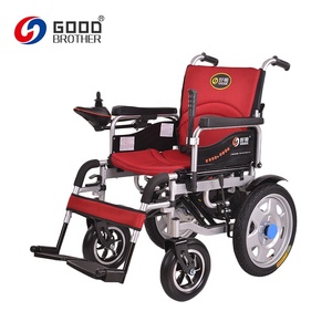 विकलांग आउटडोर आरामदायक यात्रा मोटर चालित व्हीलचेयर सभी इलाके आउटडोर यात्रा फोल्डिंग इलेक्ट्रिक व्हीलचेयर - Product Image 3