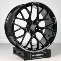 Jantes forgées Bku 5x127 personnalisées 18 19 20 21 22 pouces, légères, en alliage d'aluminium T6, pour Jeep Wrangler Grand Cherokee