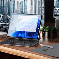 Hub USB C 4 ports SYONG USB 3.0/2.0, Hub multi-ports Type C, Adaptateur multiport USB C pour PC/ordinateur portable/clavier/souris et autres appareils