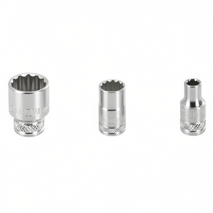 Fervi Polygonal <b>Socket</b> Wrench Normal Series 12mm 10mm 8mm Metric Set - Product Image 2